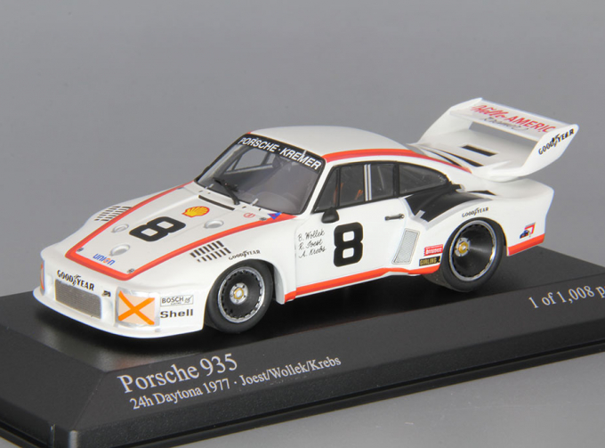 PORSCHE 935 "Kremer" Joest / Wollek / Krebs 24h Daytona (1977), white