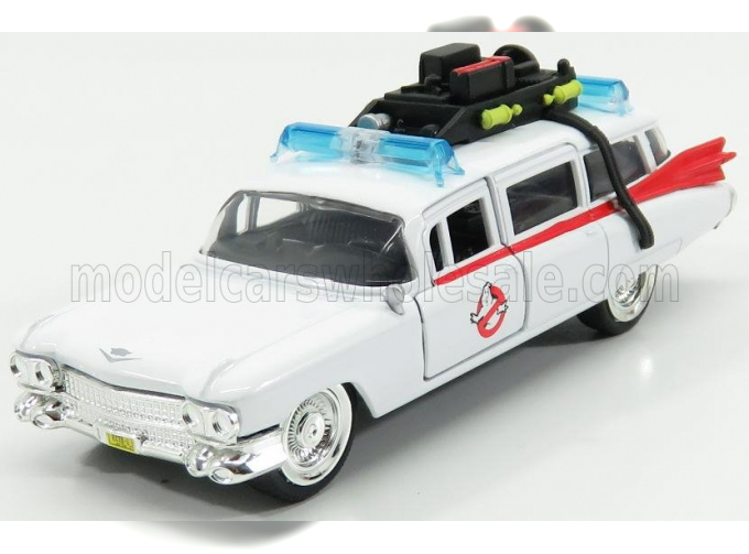 CADILLAC Series-62 Ecto-1 Ghostbusters 1 (1984), White Red