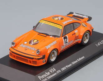 PORSCHE 934 Heimut Kelleners Winner Eifeirennen DRM (1976), orange