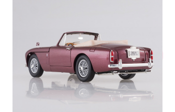 ASTON MARTIN DB 2/4 MK III DHC (1957), metallic-dark red