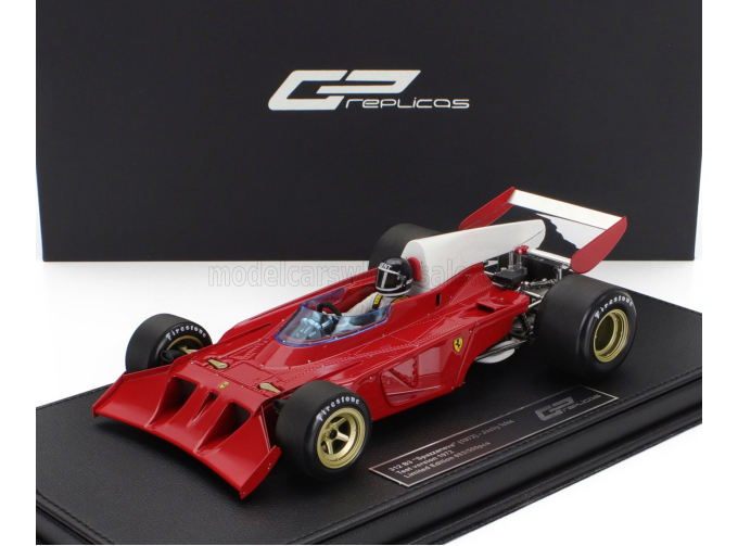 FERRARI F1 312b3 Spazzaneve Test Version (with Pilot Figure) (1972) Jacky Ickx, Red White