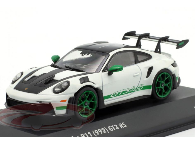 PORSCHE 911 (992) GT3 RS Tribute to Carrera RS Package (2023), white / green