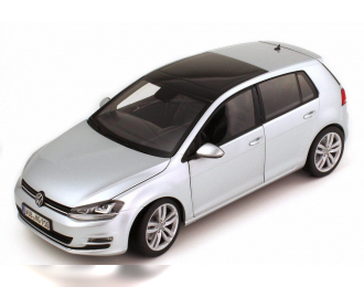 VOLKSWAGEN Golf VII 5d 2013, серебристый