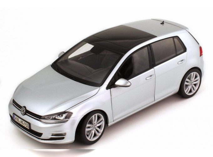 VOLKSWAGEN Golf VII 5d 2013, серебристый