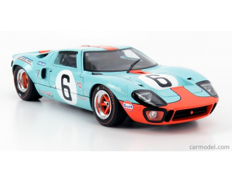 FORD GT40 4.9L V8 Team JW Automotive engineering №6 Winner 24h Le Mans Jacky Ickx - Jackie Oliver (1969)