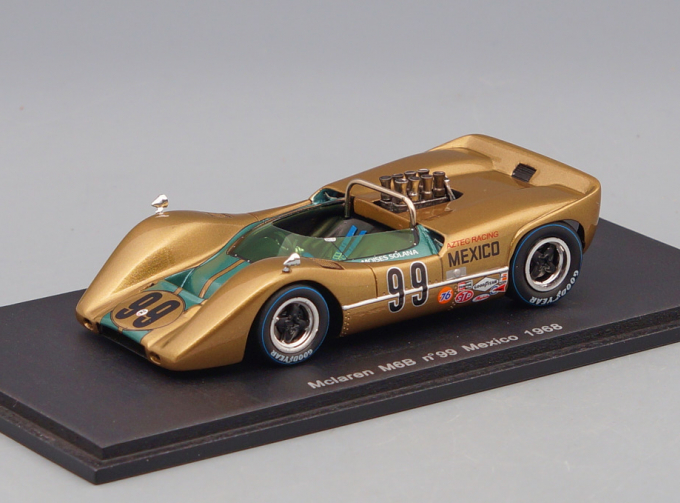 McLaren M6B #99 Mexico (1968), gold