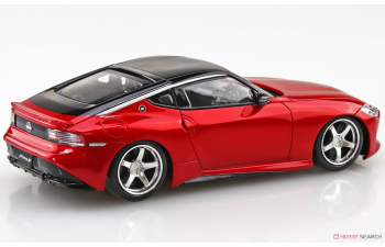 Сборная модель Nissan RZ34 Fairlady Z Custom Wheel, carmine red