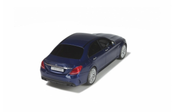 Mercedes-Benz C63 S Sedan (blue)