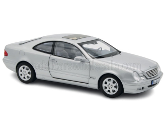 MERCEDES-BENZ CLK-CLASS (C209) Coupe (2000), silver