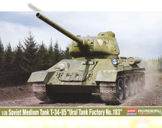 Сборная модель Soviet Medium Tank Тип-34-85 "Ural Tank Factory No. 183"