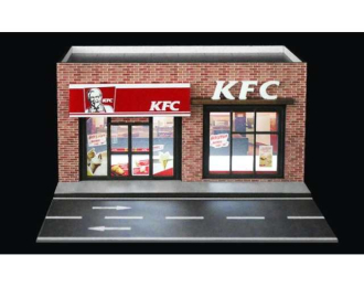 Diorama *KFC with light*, various