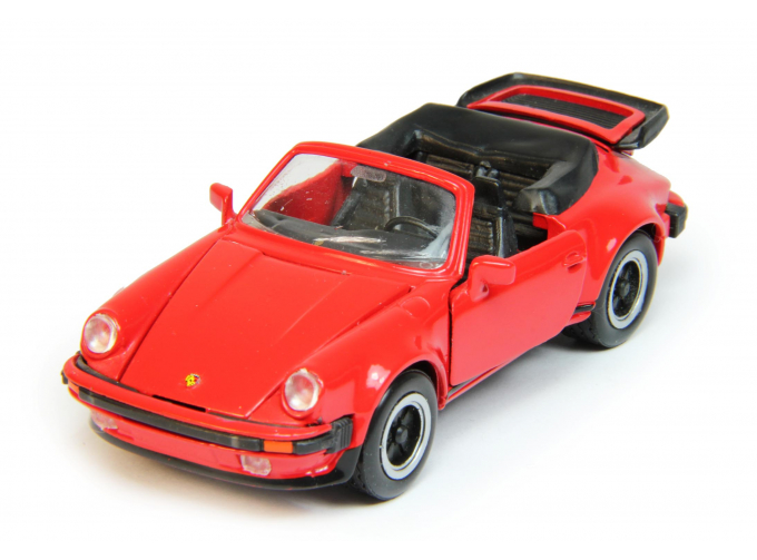 PORSCHE 911 Turbo Cabriolet, red