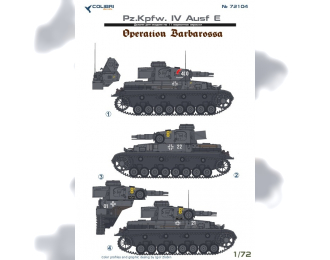 Декаль Pz.Kpfw. IV Ausf.E, Operation Barbarossa