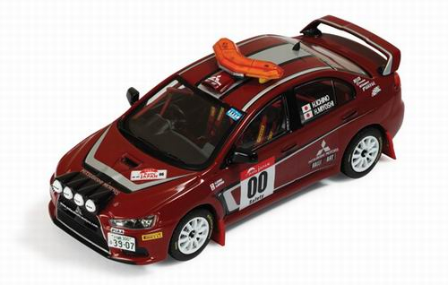 MITSUBISHI Lancer Evo X 00 Rally Japan Safety Car (H.Miyoshi - H.Ichino) 2008, цветной