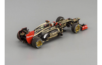 Lotus F1 Team Lotus Renault E20 Kimi Raikkonen Winner Abu Dhabi GP (2012), black / gold 