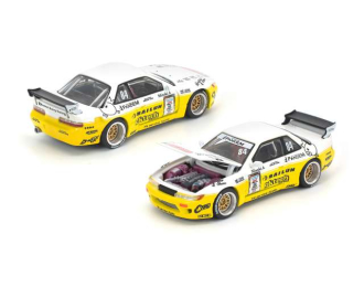 NISSAN Pandem Silvia S13 D1 (2020), yellow/white