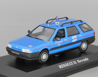 RENAULT 21 Nevada EDF-GDF (1985), blue