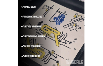 Декаль Need for Speed ProStreet "Grip King"