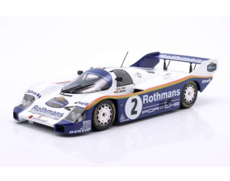 PORSCHE 956K #2 Stefan Bellof / Derek Bell Winner 1000km Sandown Park Sportscar Worldchampion (1984), white / blue