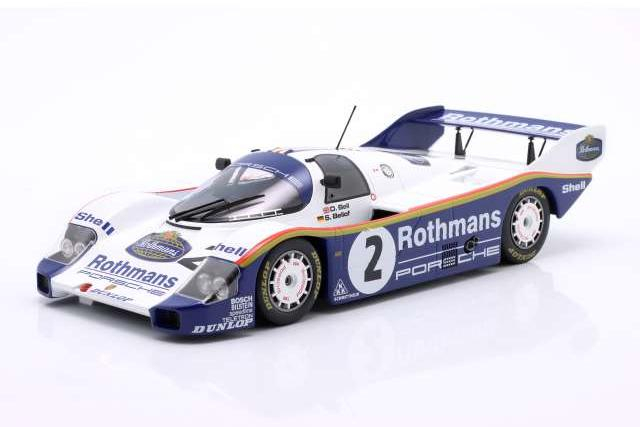 PORSCHE 956K #2 Stefan Bellof / Derek Bell Winner 1000km Sandown Park Sportscar Worldchampion (1984), white / blue