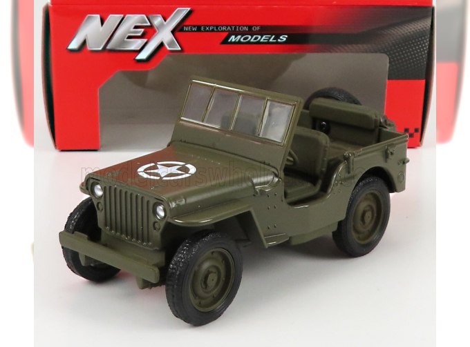 JEEP Willys Usa Army (1941), Military Green