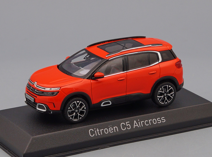 CITROEN C5 Aircross (кроссовер) 2018 Volcano Red & Silver Deco