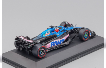 ALPINE F1 A523 Team Bwt Alpine №31 3rd Monaco Gp (2023) Esteban Ocon, blue / pink