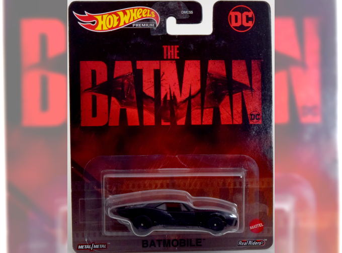 BATMAN Batmobile (2022) - The Batman Movie, Matt Black