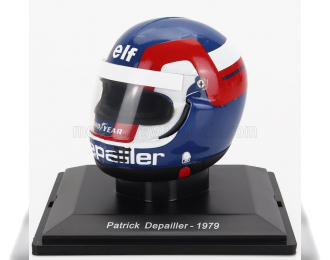 HELMET F1 Casco - Ligier Js11 N25 Season (1979) Patrick Depailler, White Blue Red