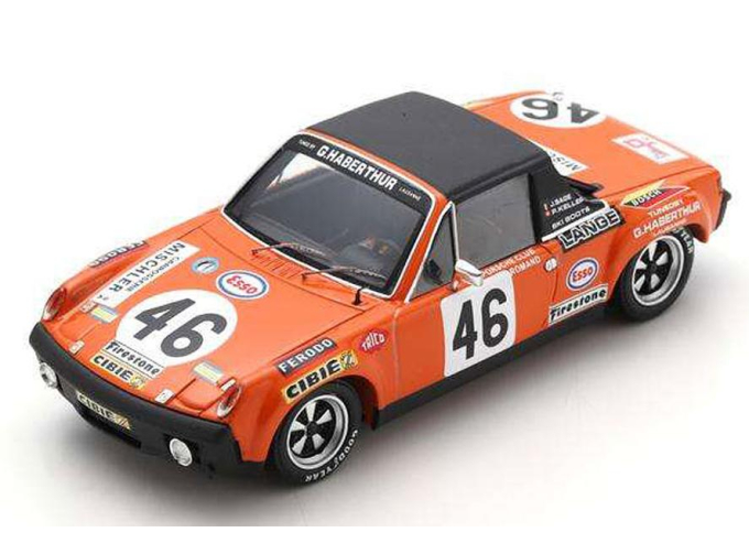 PORSCHE 914/6 GT No 46 24h Le Mans, Keller/Sage (1971)