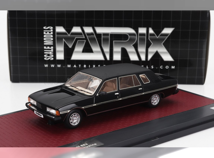 PEUGEOT 604 Heuliez Limousine (1980), Black