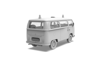 Сборная модель VOLKSWAGEN фургон T2 1967 года общественное обслуживание
