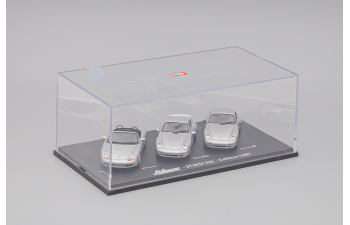 PORSCHE 3-er set, Porsche Edition 1997, silver