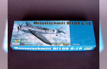 Сборная модель Немецкий истребитель Messerschmitt Bf.109 G-10