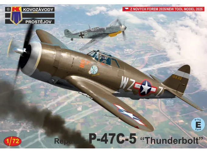 Сборная модель Republic P-47C-5 "Thunderbolt"