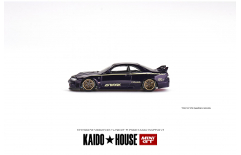 NISSAN Skyline Gt-r (r33) Kaido Works Coupe (2007), Purple