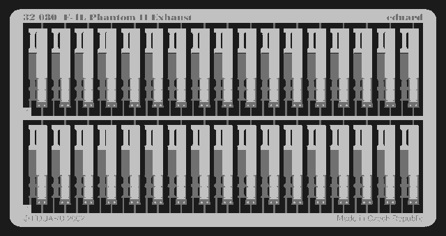 Фототравление для F-4 exhaust