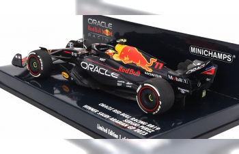 RED BULL F1 Rb19 Team Oracle Red Bull Racing N11 Winner Saudi Arabian Gp (2023) Sergio Perez, Matt Blue