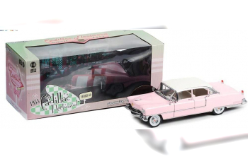 CADILLAC Fleetwood Series 60 (1955), Pink/White Roof