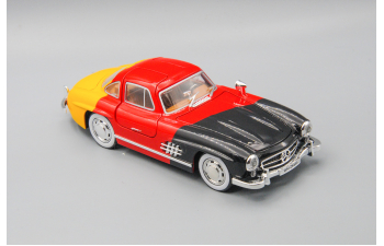 MERCEDES-BENZ W198 300SL Gullwing, флаг, 21 см