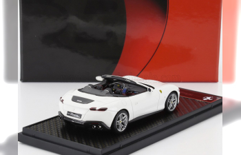 FERRARI Roma Spider Open (2020), Bianco Cervino - White
