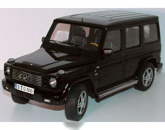 MERCEDES-BENZ G500 W463 (1989), smaragd schwarz met.