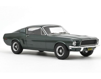 FORD Mustang GT Fastback "Bullitt" (1968), Satin Green (Steve McQueen"из к/ф "Буллит")
