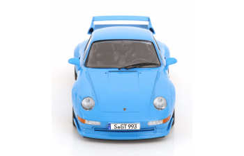 PORSCHE 911 (993) GT2 BBS rims (1996), lightblue