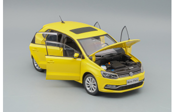 VOLKSWAGEN Polo 2017, yellow