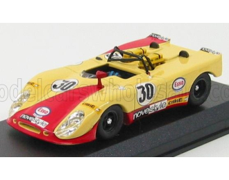 PORSCHE Flunder Le Mans 1971 №30 Cosson Leuze, Yellow Red