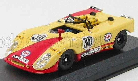 PORSCHE Flunder Le Mans 1971 №30 Cosson Leuze, Yellow Red