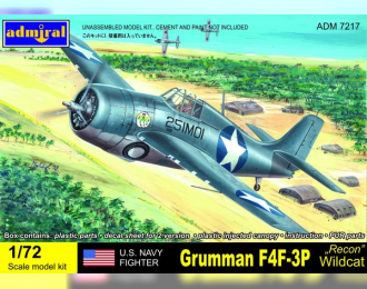 Сборная модель Самолет Grumman F4F-3P "Recon" Wildcat