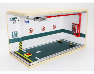 Бокс акриловый прозрачный диорама, подземный гараж