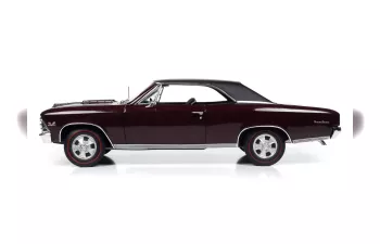 CHEVROLET Chevelle SS 396 (1966), dark red matt-black